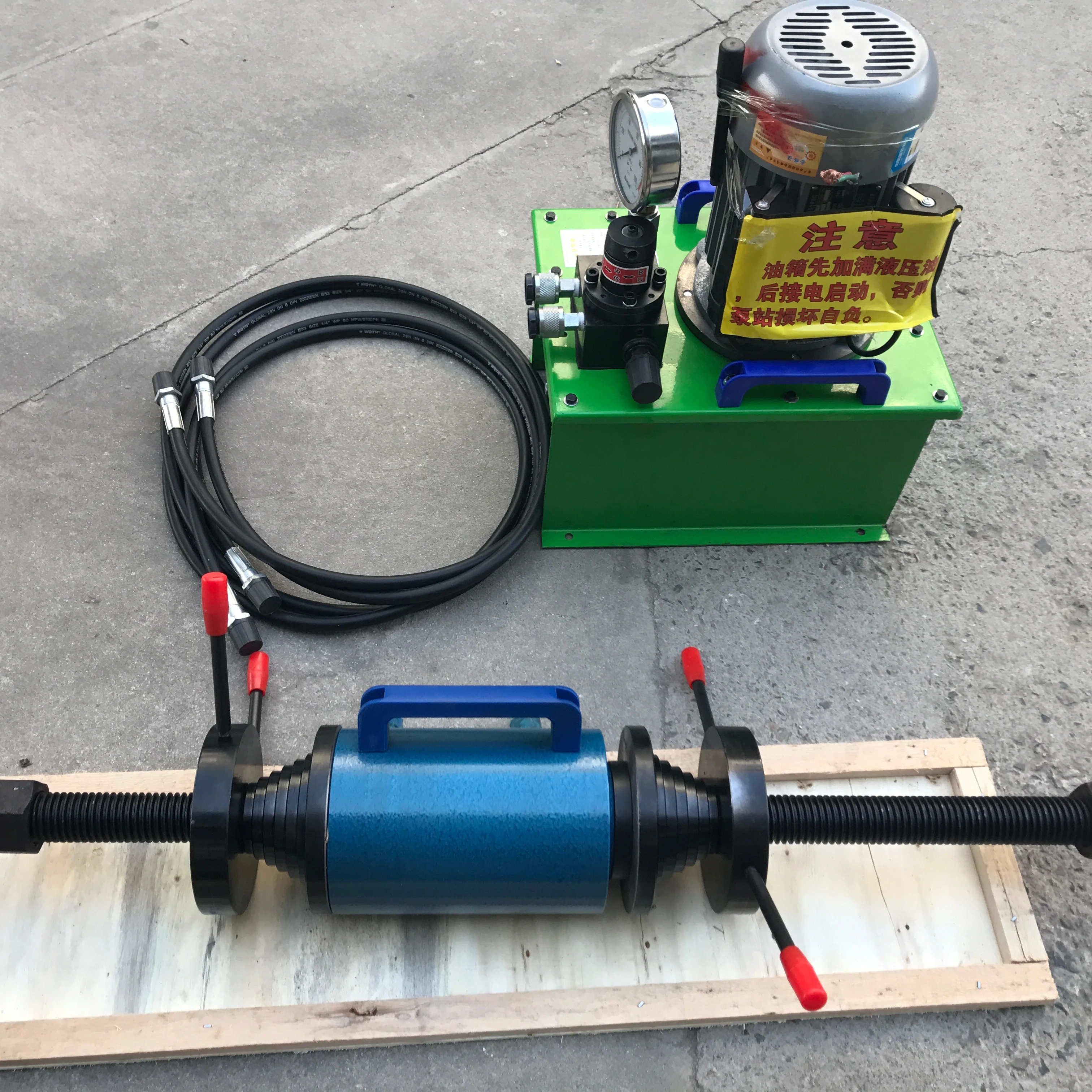 

Factory Direct Sale Price Concessions Easy Maintenance and Dexterous Operation Electric and Manual Por Sleeve Press