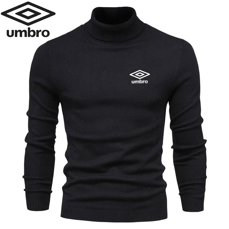 Embroidered New Winter Turtleneck Thick Mens Sweaters Casual Turtle Neck Quality Warm Slim Turtleneck Sweaters Pullover Men