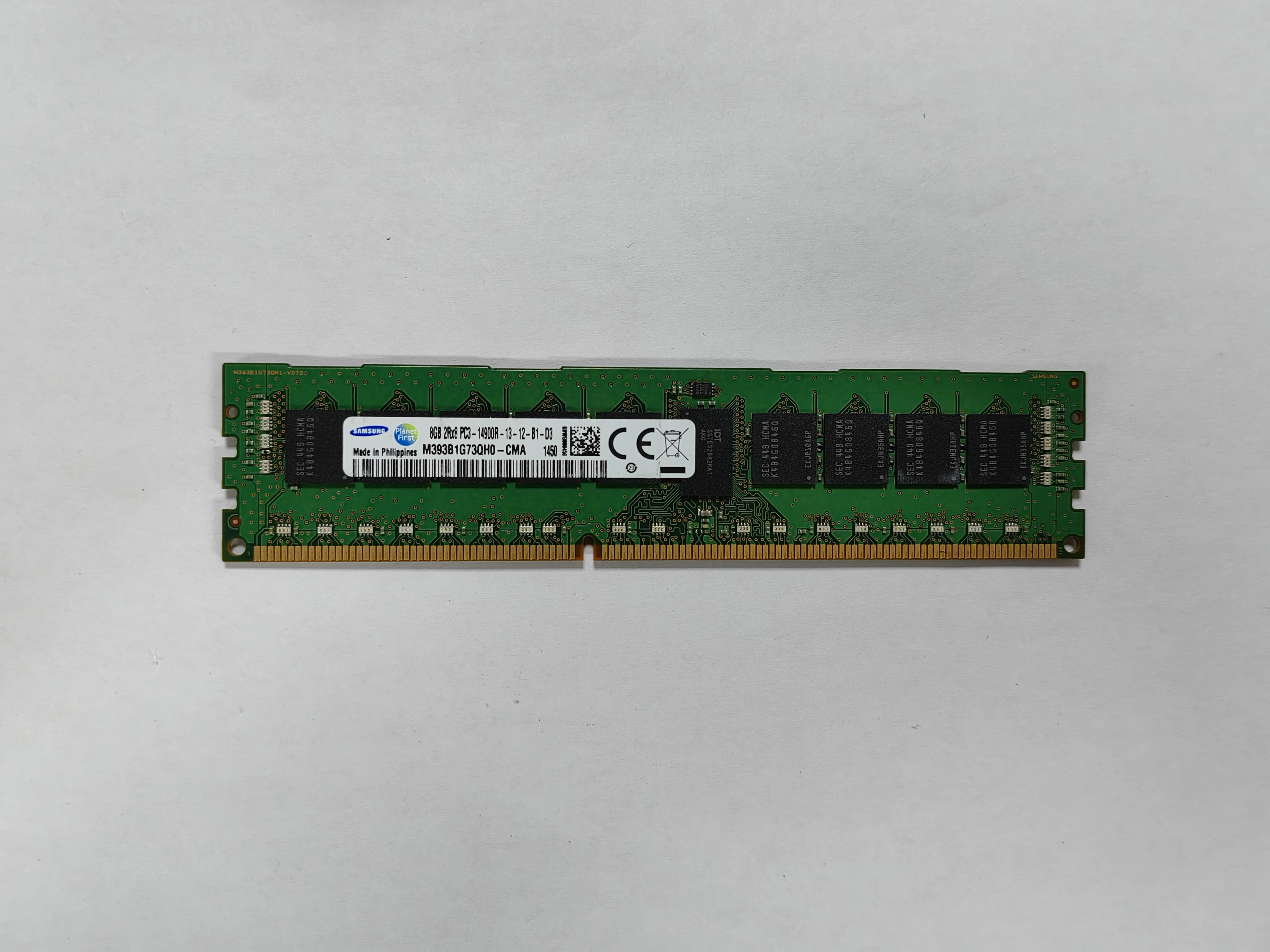 

PC3 Memory 8GB Memory 8GB 2R*8 PC3-14900R Memory