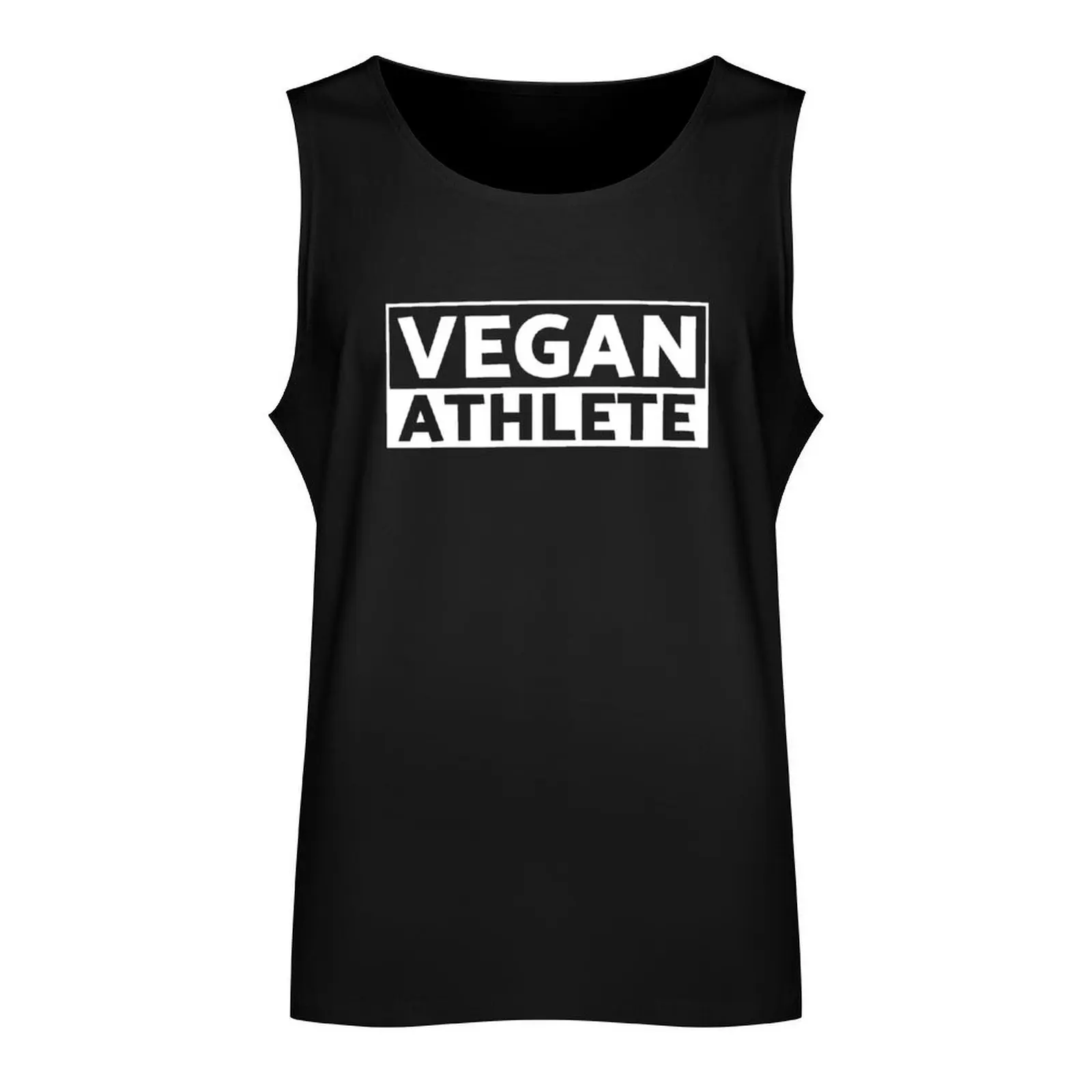 Vegan Athlete Tank Top Men's singlets anime Men's clothing brands