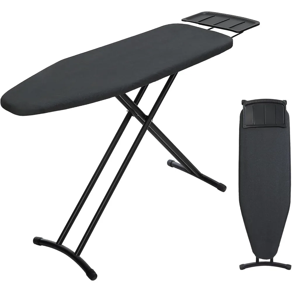 

Ironing Board 48x15, Wide Heavy Duty Full Size Iron Board with Retractable Iron Rest, Sturdy Frame with Ultra Thick P