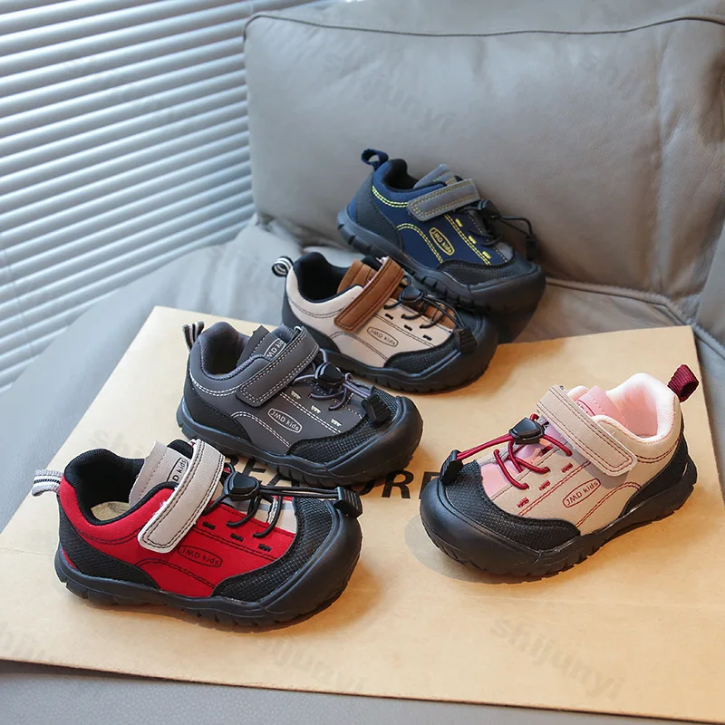 

Походная обувь для девочек, осенние новые детские уличные водонепроницаемые нескользящие кроссовки, легкая удобная повседневная обувь для мальчиков на мягкой подошве