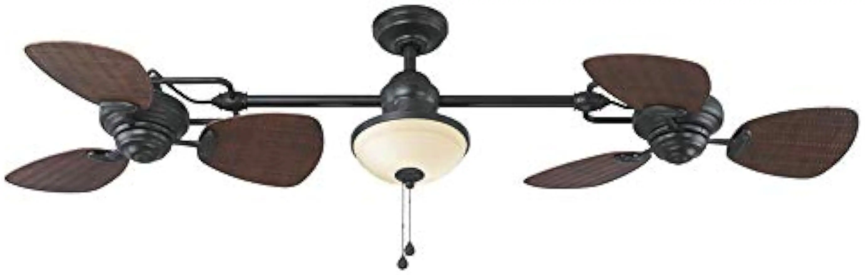 

Twin Breeze Ii 74-in Oil-rubbed Bronze Outdoor Downrod Ceiling Fan