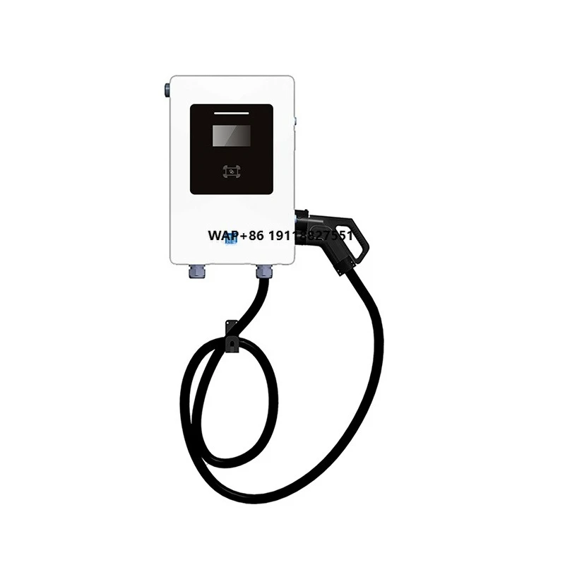 Manufacturer Single 20KW Wall Mounted DC CCS1 CCS2 400v Ev Fast Charger Electric Car Charger Station charging pile