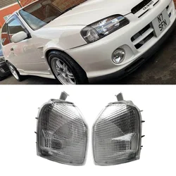 TOYOTA Starlet Glanza EP91 용 NITOYO 자동차 코너 라이트 1996-1999 OEM L 81520-10260 R 81510-10280 플라스틱