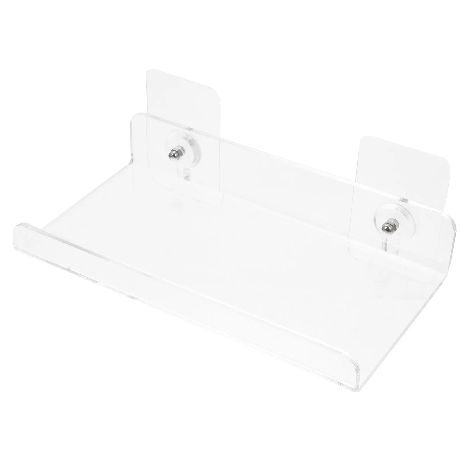 Clear Acrylic Book Wall Mounted Display Shelf Vinyl Record Holder Transparent Storage Rack Acrylic Book Stand Photo Wall Holder
