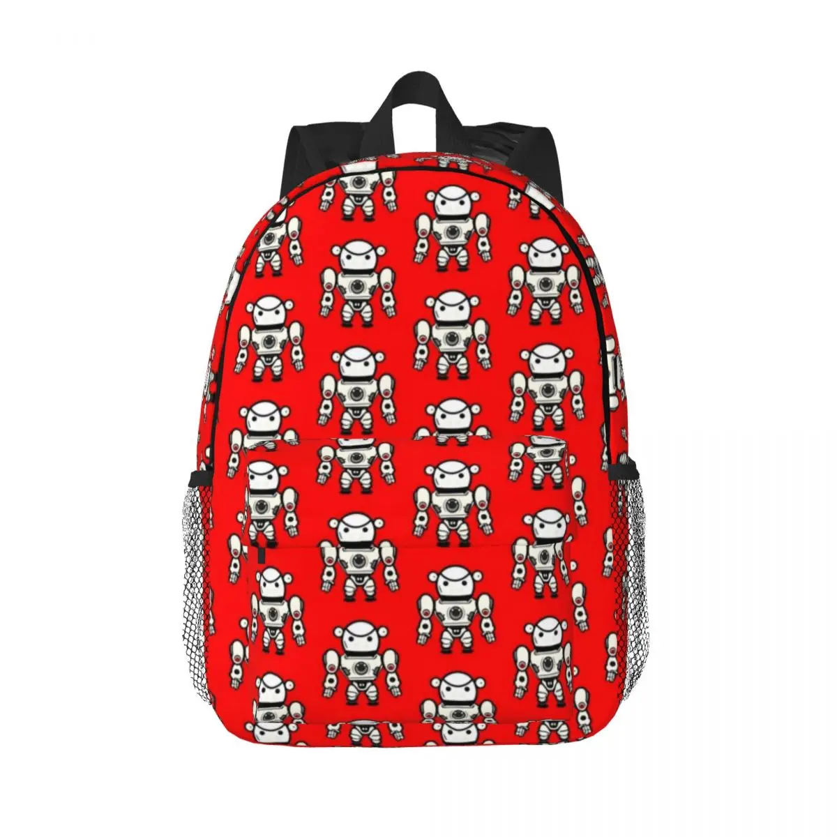 Big Hero 6 Compact 15-Inch Backpack - Stylish Lightweight Bag Perfect for Students and Commuters