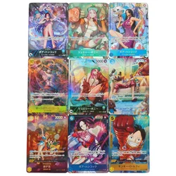 ONE PIECE Flash Card Monkey D Luffy Roronoa Zoro Nami Yamato Boa Hancock OPCG DIY Action Toy Figures Anime Game Collection Gift