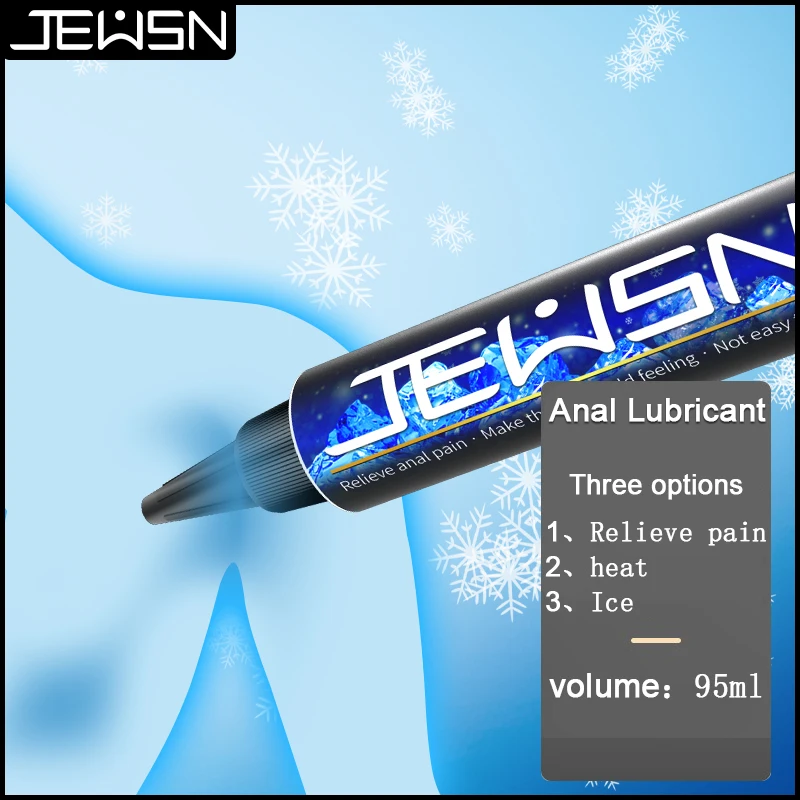 JEUSN-lubricante sexual Anal con grasa, Base analgésica, lubricante caliente y alivio del dolor, aceite sexual antidolor, consolador vibrador para