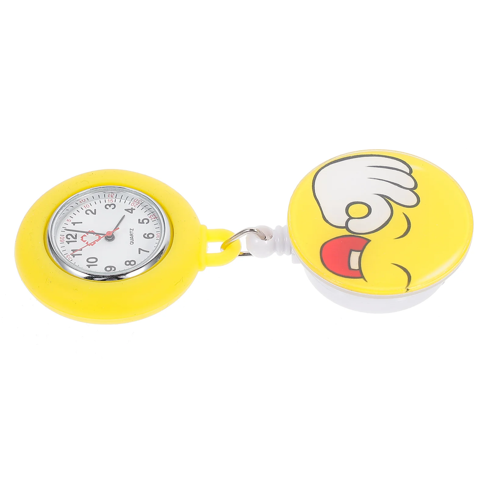 

Fashionable Nurse Clip-On Lapel Pin Watch Medical Watch For Women Men Unisex Adorable Design Stable No Fall