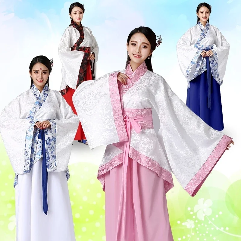 

Hanfu female graduate photo costume fairy imperial concubine Tang dynasty adult ancient formal performance dress summer cosplay
