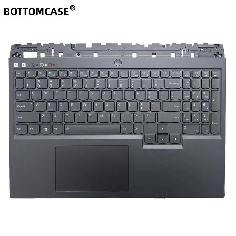 

BOTTOMCASE® Legion 5 Pro 16IAH7 Palmrest US Keyboard Touchpad Grey AP2DH000200