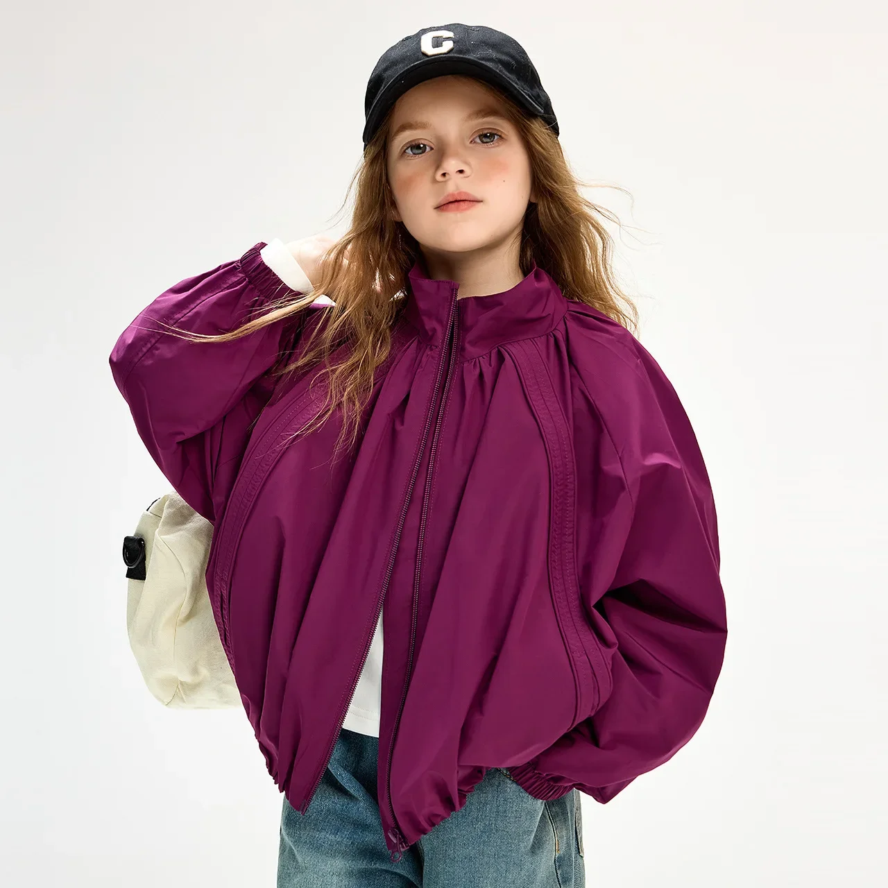 teen Girls Jacket Casual Windproof Waterproof Lightweight Tops for Children 2024 Autumn New Kids Outdoor Hiking Sports Outerwear