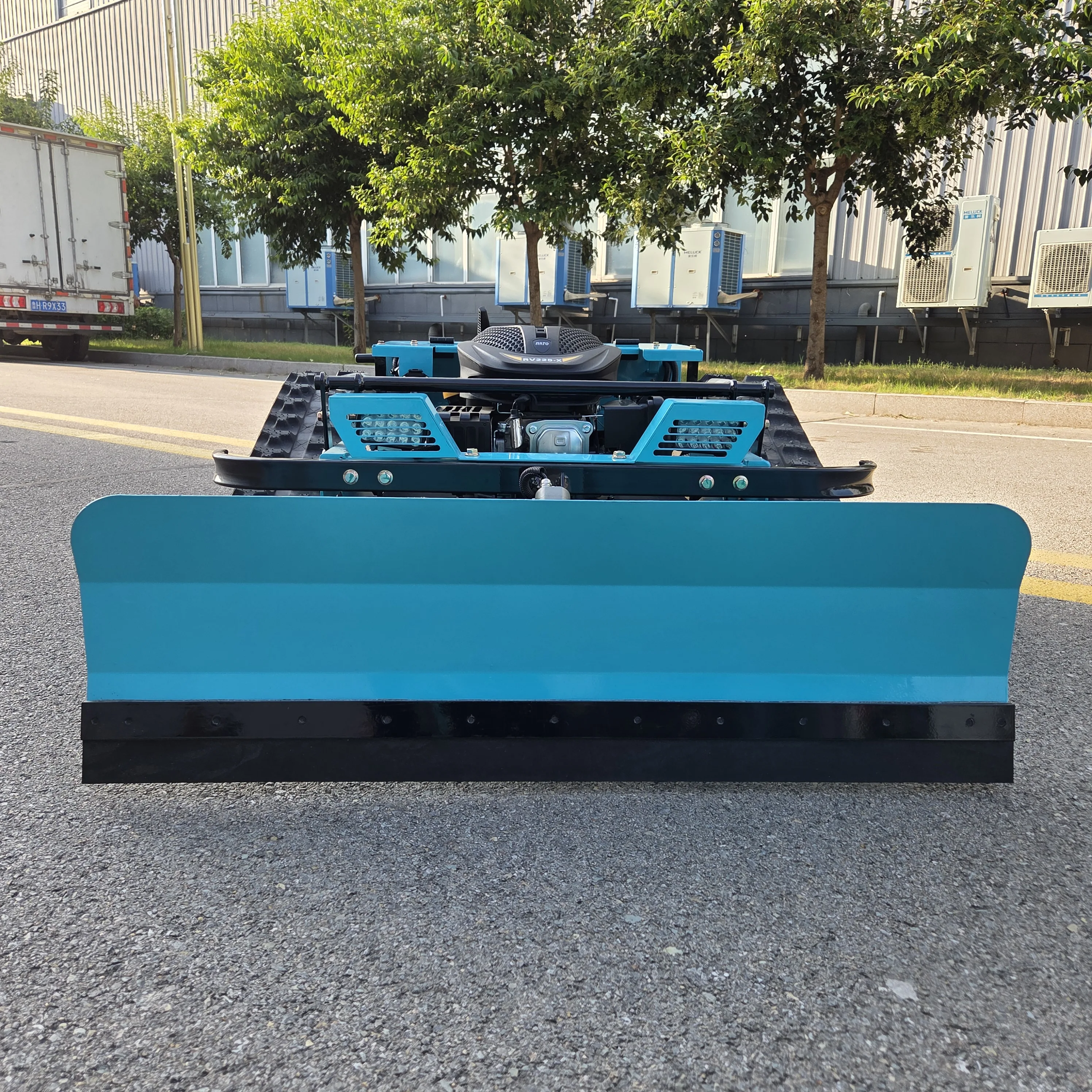 جزازة العشب الذكية التي يتم التحكم فيها عن بعد، عرض القص 500 مم، تدعم 50 ° المنحدر، جودة عالية، مبيعات المصنع مباشرة على انخفاض #4