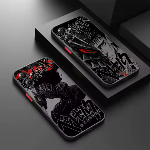 Anime Berserk Art Comics Frosted Translucent For Redmi 8 8A 9A 9C 9AT 9 9T 10X 10A 10C 10 11A 12C 12 13C 5G Back Phone Case