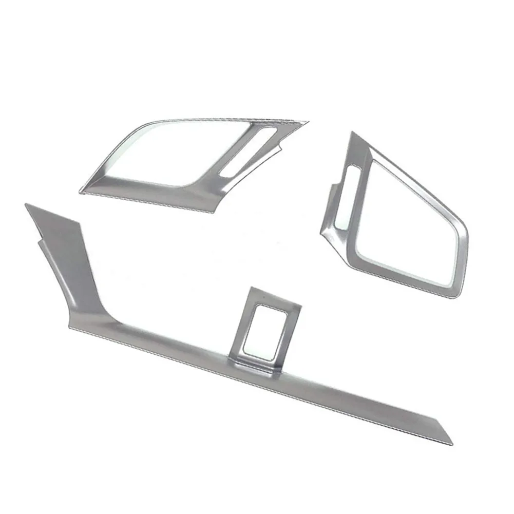 3pcs/set Air Vent Decorative Stickers 2016-2020 For Honda For Civic 10th ABS Carbon Fiber For HONDA For Generation 2016-2020