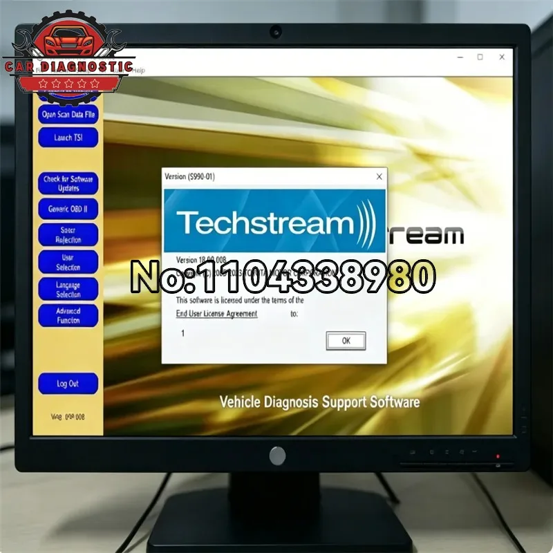 2026 hot for T-o-y-o-t-a Techstream 16.30.013  scanning software New ECM ECU mini vci reprogrammed diagnose programming repro