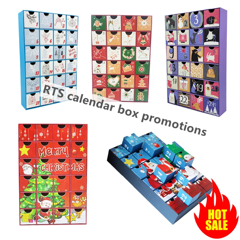 

2025customized.Advent Calendar RTS Factory Advent Calendar Box Packaging