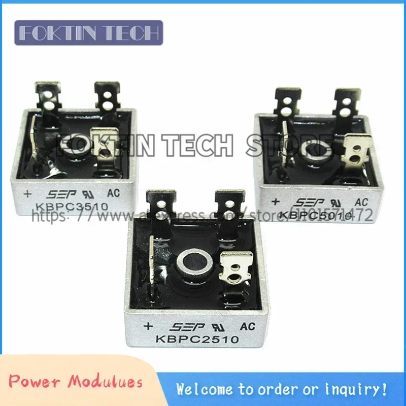 10PCS/LOT KBPC5010 KBPC25010 KBPC3510  KBPC7010  New Original Module