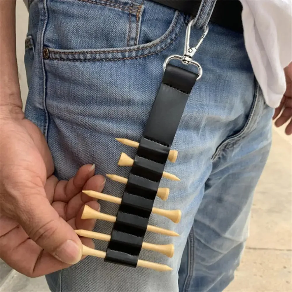 

Golf Tee, Keychain, Golf Nail, Leather Hanging Bag, Leather Nail Insertion, Storage Set, Golf Supplies