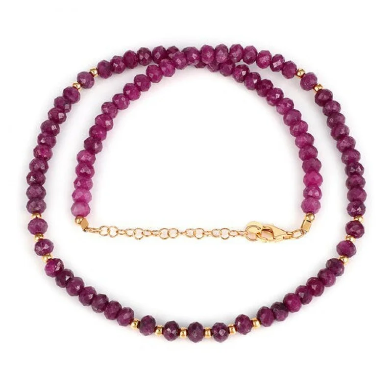 Genuine Ruby Beads 18