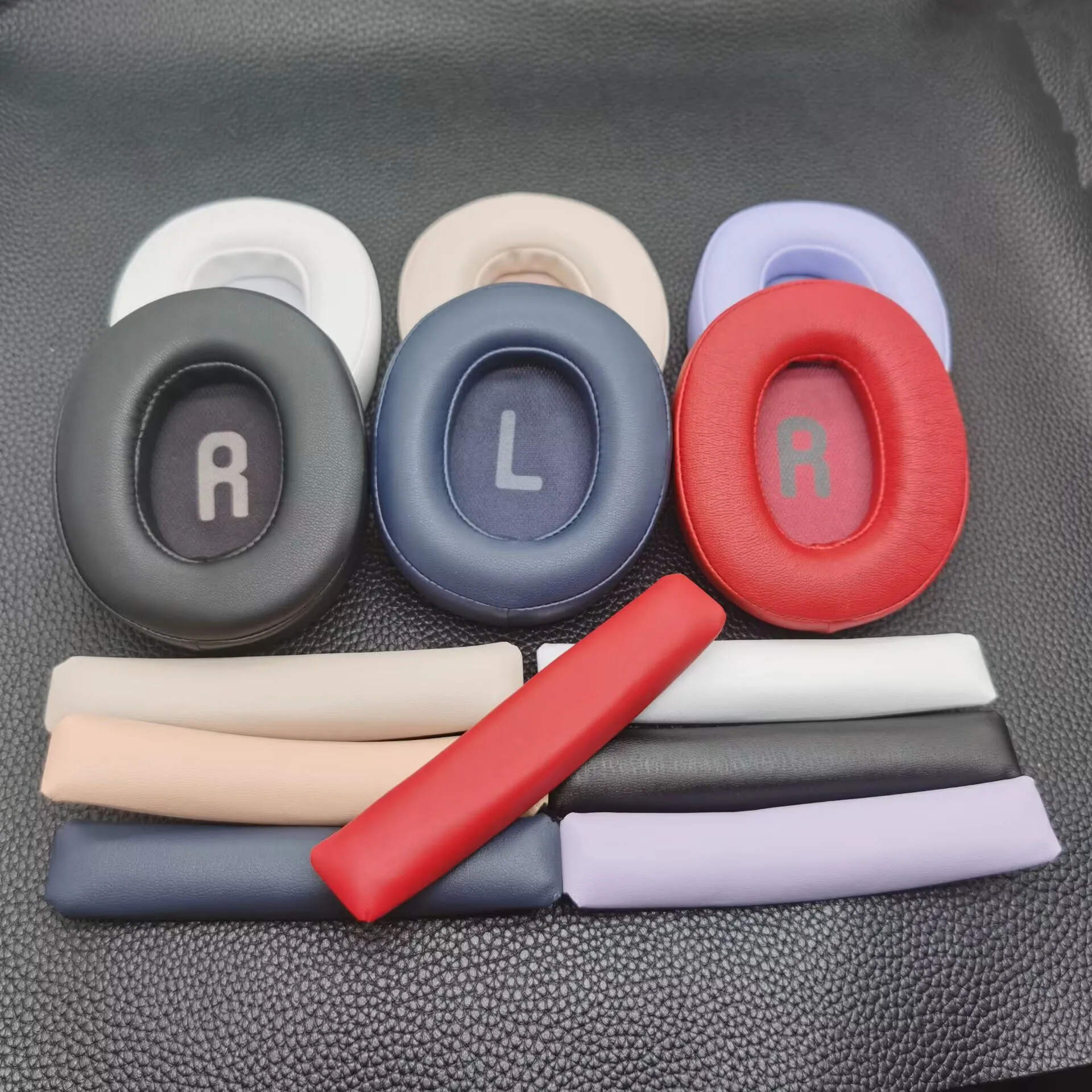 Replacement Earpads Headband Set Protein Leather Memory Foam for JBL Tune 700BT/710BT/720BT/750BT/750BTNC/760NC/770NC Headphones