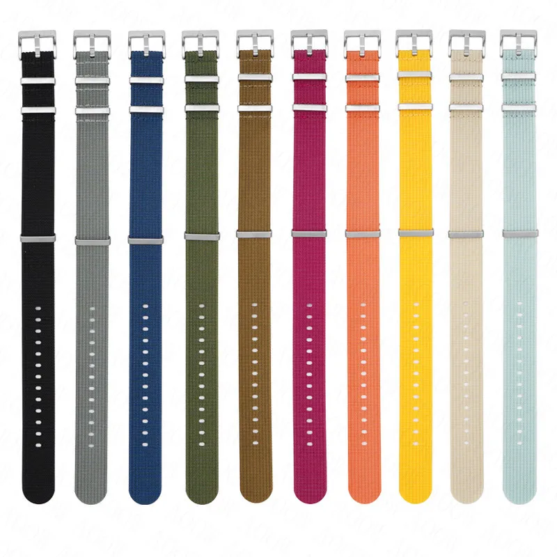 abay 20mm buntes Nylon band für Omegax swatch Moons watch Männer Frauen Sport wasserdichtes Armband Zubehör