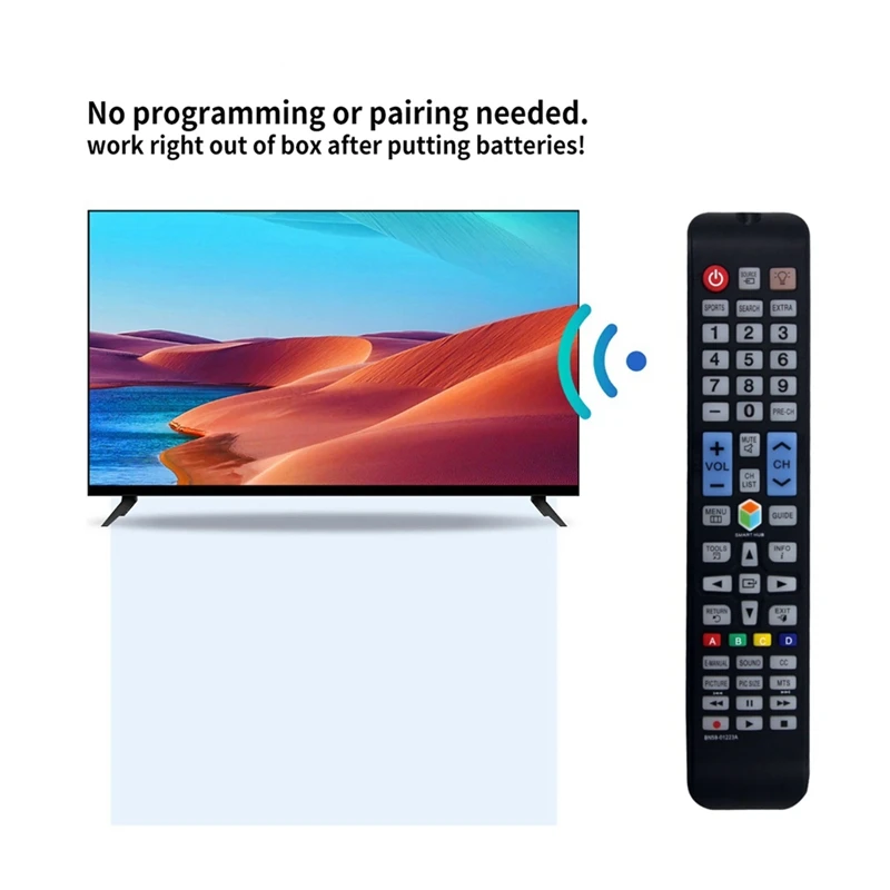 1 PCS BN59-01223A Remote Control Black ABS For Samsung TV UN32J5500AFXZA UN40J6300AFXZA UN40J5500AFXZA UN32J6300AFXZA UN32J5500