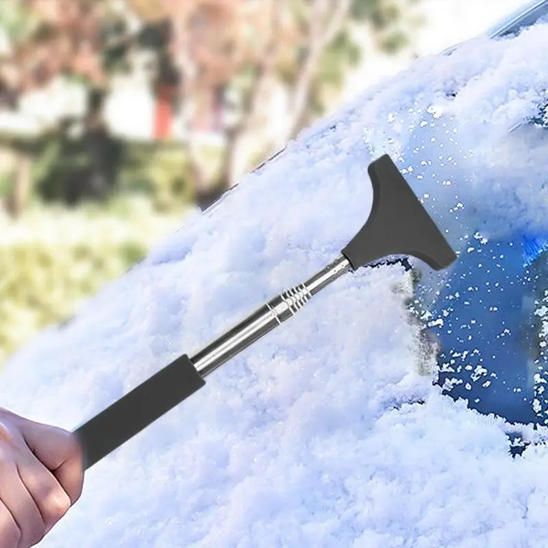 Universal Car Snow Shovel Ice Scraper Winters Windshield Defrosting Tool Glass Snow Removal Wiper Tools Auto Accessories