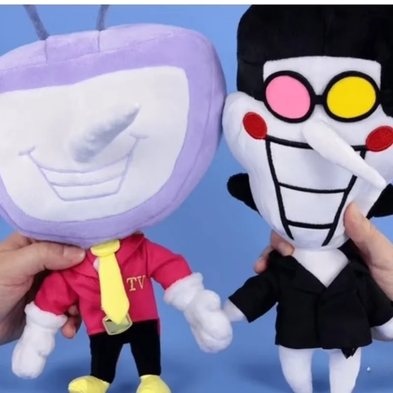 

Deltarune Spamton Tenna треугольная руна ТВ человек плюшевая игрушка кукла Рождественский подарок украшение комнаты украшение дивана подарок на день рождения