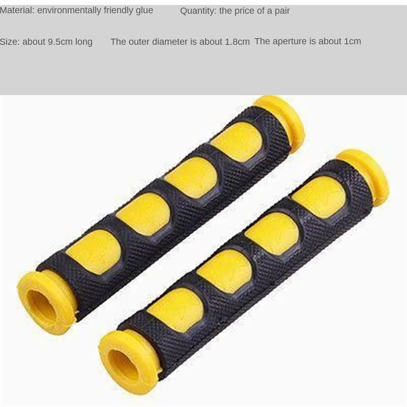 Tampa do punho da alavanca do freio da motocicleta, colagem macia e confortável, ambiental, flexibilidade forte, 9.5*1.8*1.8cm