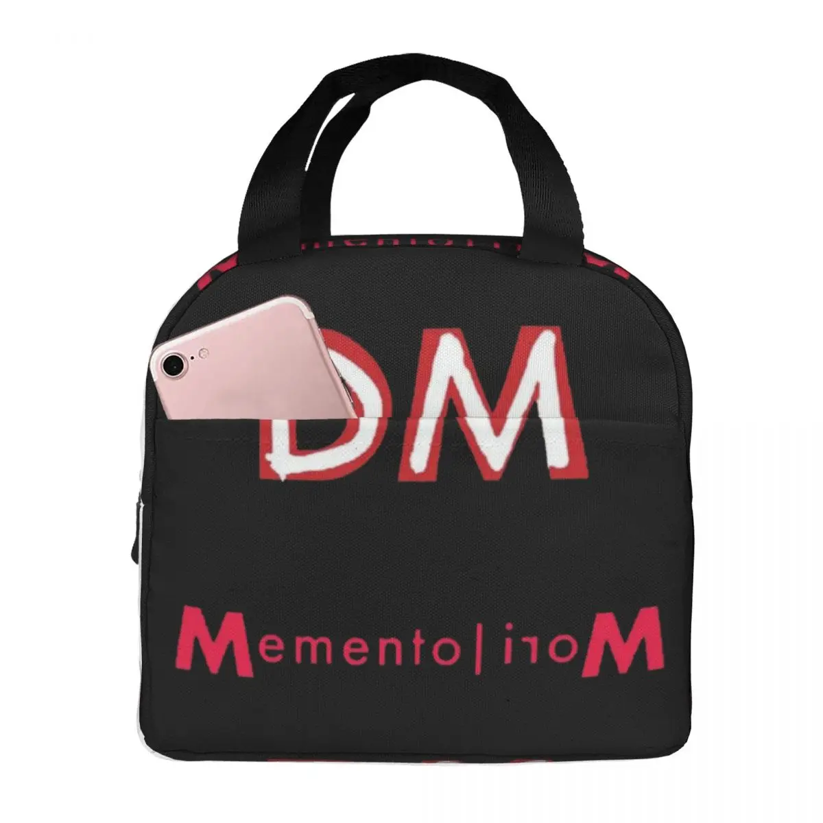 Depeche Cool Mode Heavy Metal Rock Band Insulated Lunch Bags for Women Resuable Thermal Cooler Bento Box Work School Travel
