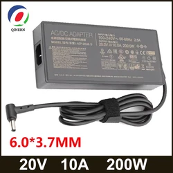 Adaptador de cargador para ordenador portátil, accesorio para Asus TUF A17, FA706QM, FA506QR, ROG Zephyrus G15, GA503Q, GA503, 20V, 10A, 200W, 6,0x3,7 MM, ADP-200JB D