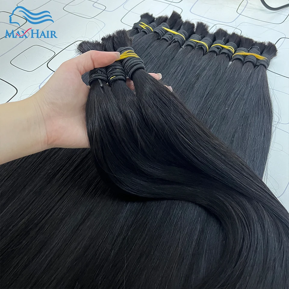 الشعر البشري السائبة 16A كامل Tali تمديد مستقيم لا لحمة بائع الشعر الهندي 100% شعر طبيعي الإنسان تجديل Cabello حبيبات