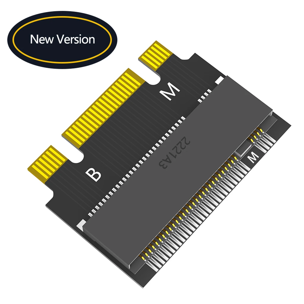 For NVME M-Key / M2 SATA B+M Key 2230 to 2242 Extension Adapter Card Converter for ThinkPad X270 X280 T470 T480 L480 T580