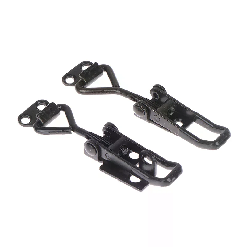 Toggle Latch Catch Toggle Clamp Adjustable Cabinet Boxes Lever Handle Lock Hasp For Home Sliding Door Furniture Hardware Clamp