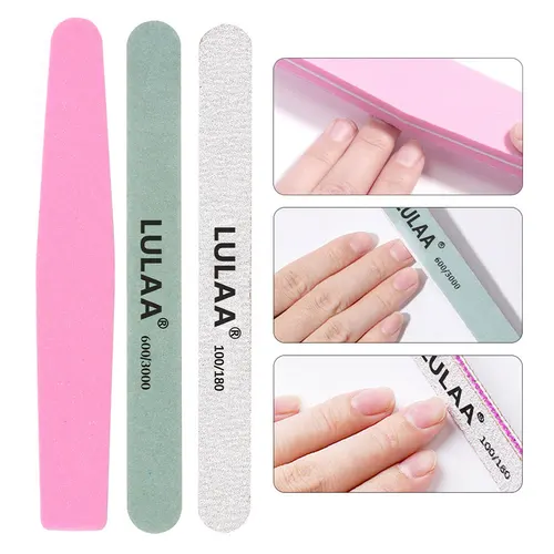 Imagen 2 del producto Juego de manicura con Kit de lámpara de uñas Mini803, juego de accesorios para el cuidado de las uñas, pluma de mano, lijadora, bloque de pulido, herramientas de manicura