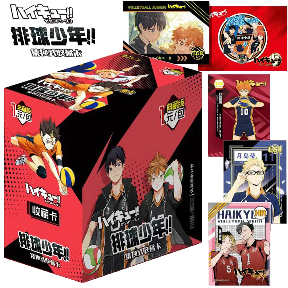 

Original Haikyuu!! Card For Children Yachi Hitoka Shimizu Kiyoko Sports Competition Anime Limited Game Collection Card Kids Toys