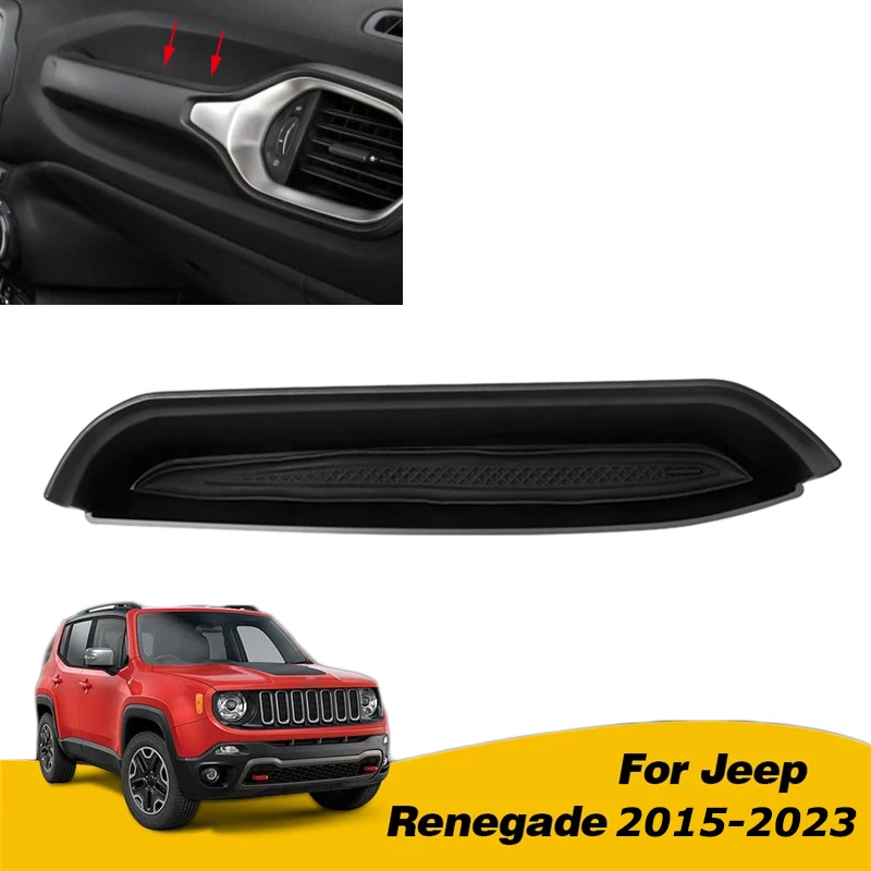 Cho Xe Jeep Renegade 2015 2016 2017 2018 2019 2020 2021 Hành Khách Khay Người Tổ Chức Nắm Lấy Tay Cầm Hộp Bảo Quản Túi Nội Thất Ô Tô các Bộ Phận