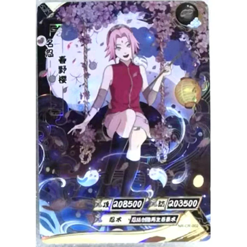 Kayou Naruto CR 1~22 Series Single Card Tsunade Yamanaka Ino Hyuga Neji Rare Toys Collection Card Christmas Birthday Gift