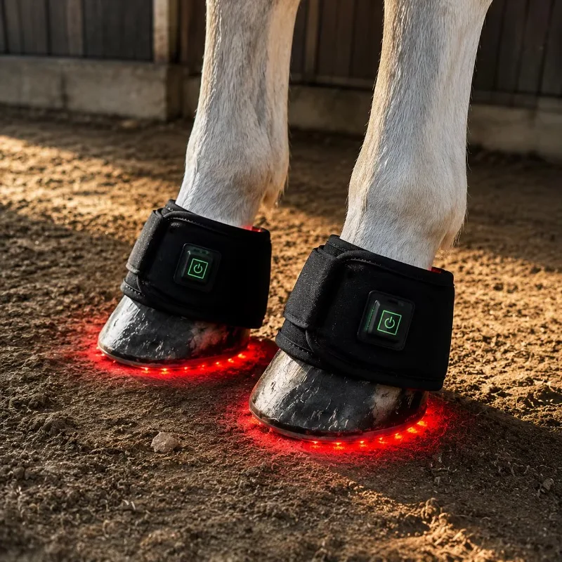 660&850nm Horse Hoof Red Light Therapy Wrap 2000mAh Battery Pain Relief Recovery Pad 50*10cm