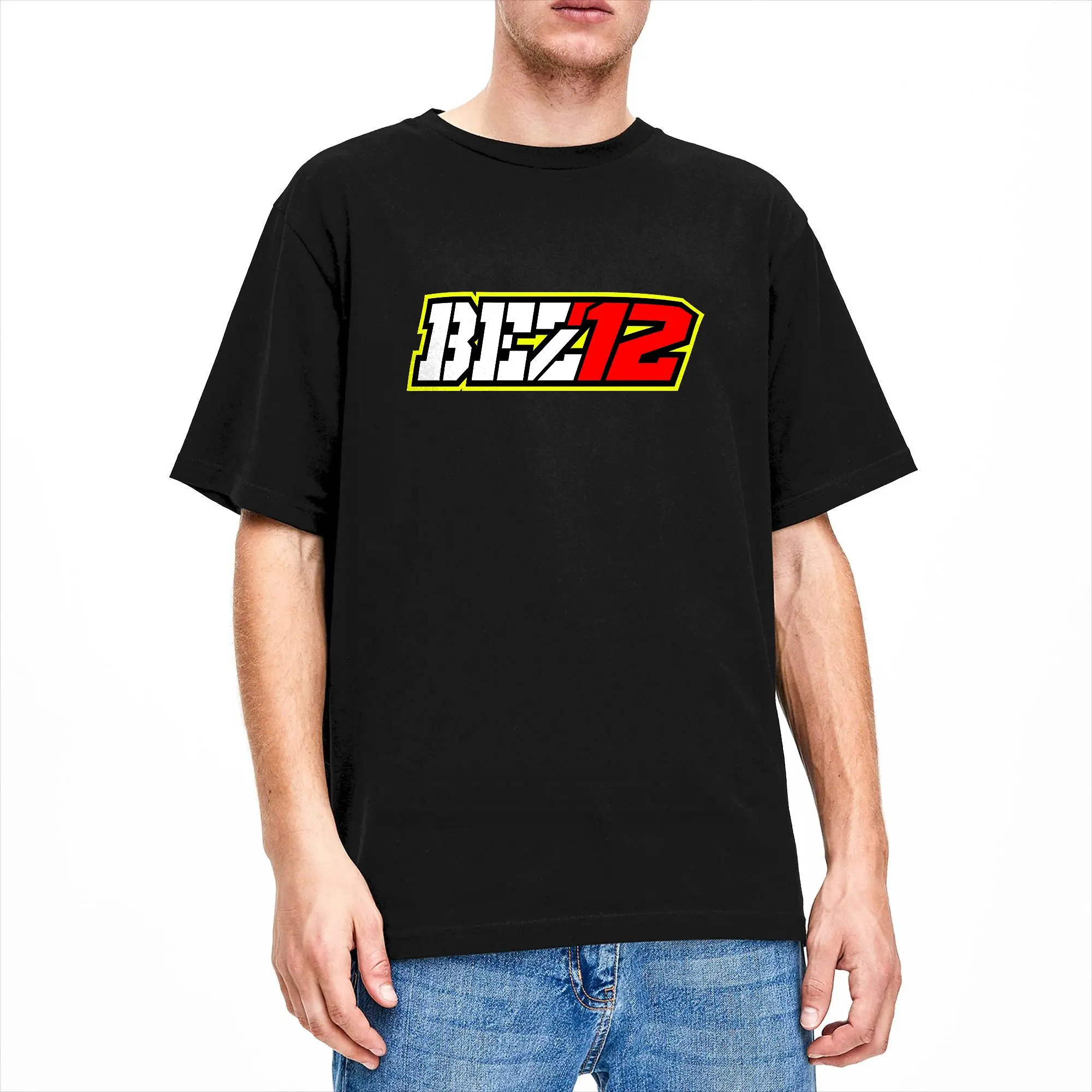 Men T-Shirts Marco Bezzecchi 72 Funny Cotton Tee Shirt Short Sleeve  T Shirts O Neck Tops Birthday Gift