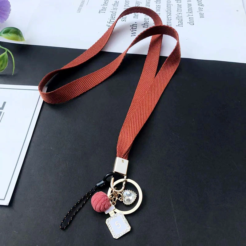 Mobile Phone Straps Anti-lost Lanyard Neck For Key ID Card Hanging Neck Rope Mobile Phone Lanyard Buckle Anti-lost Chain