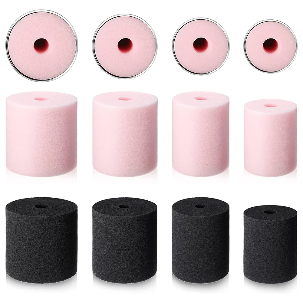 4 Sizes 8 Pieces Cup Turner Foam Tumbler Inserts for 1/2 Inch PVC Pipe Tumbler Inserts for 10 Oz to 40Oz All Tumblers