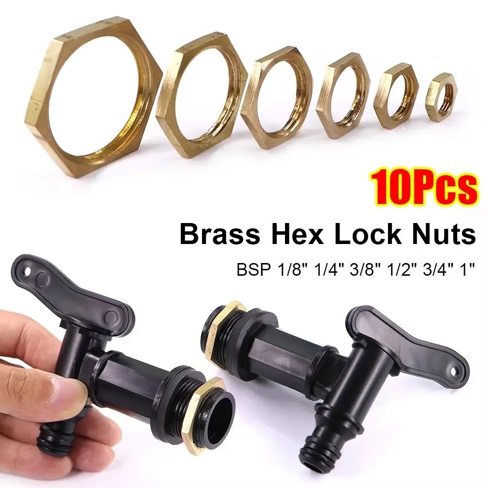 10Pcs Brass Hex Loc…