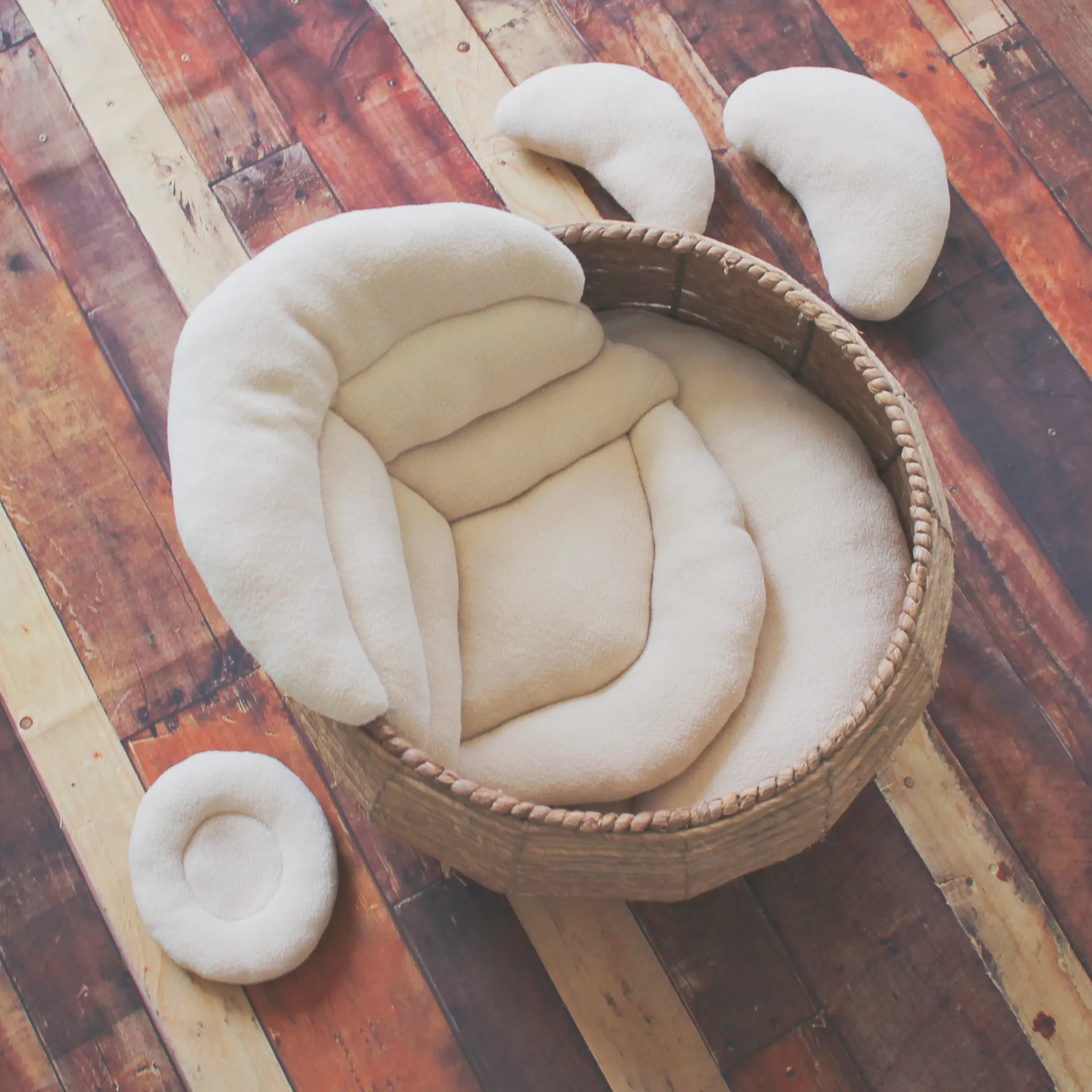 Accesorios de fotografía para bebé recién nacido, soporte para posar, almohadillas de almohada suaves, alfombrilla de cesta, accesorios de estudio de fotografía