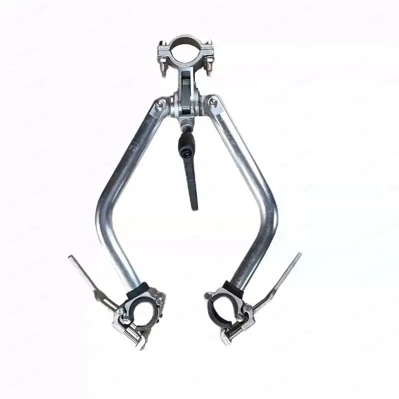 Electric Wheelchair Handcycle Attachment, Aluminum Booster Connector with Quick-Release Lock for Manual Wheelchair