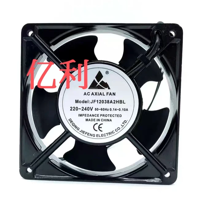 

JF12038A2HBL AC 220-240V 120x120x38mm 2-Wire Server Cooling Fan