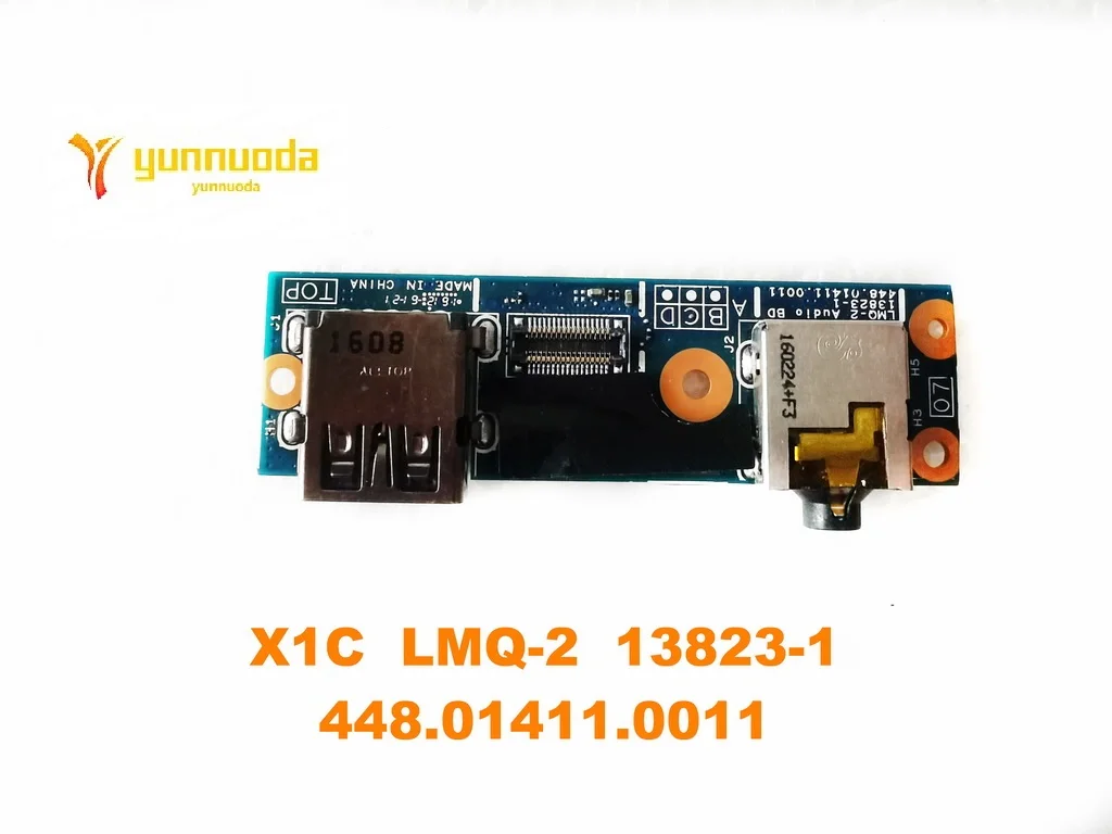 13823-1 448.01411.0011 for for X1 Carbon 3rd USB Board 04X5600 55.4LY02.001G 448.01411.0011 LMQ-2 BD Audio  tested good