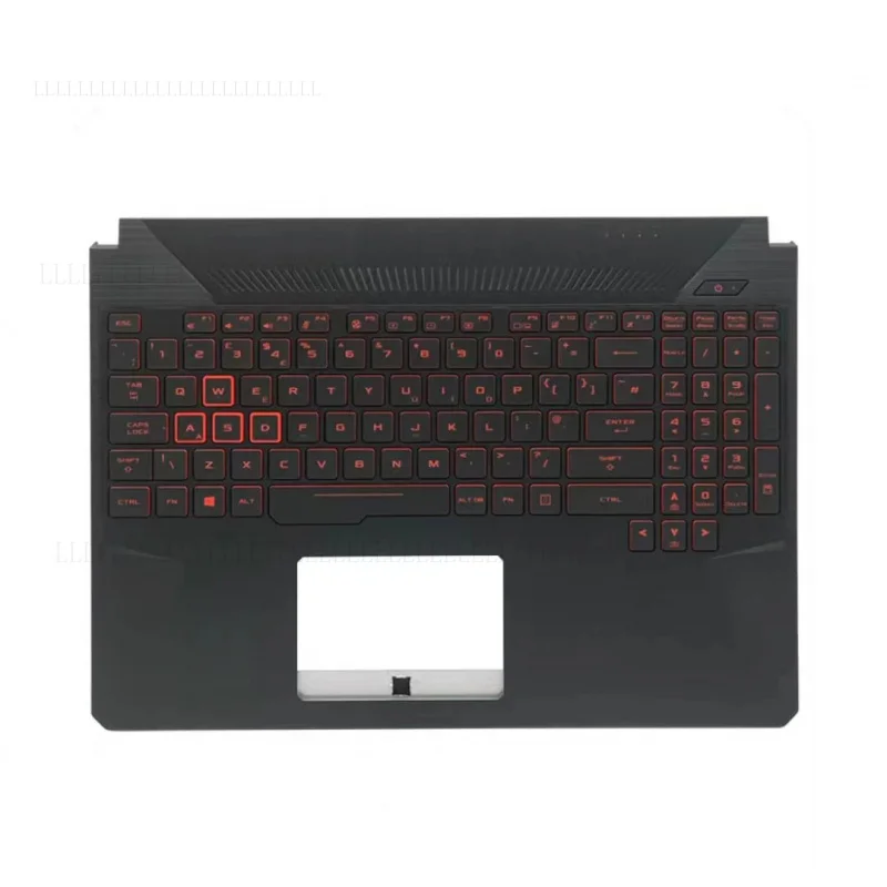 A + FX505 верхняя упор для рук с красной подсветкой, американская клавиатура для Asus TUF Gaming FX505DY FX86 FX505D FX86G Topcase 90NR00S2-R32UI0 13N1-5JA07 A + FX505 верхняя упор для рук с красной подсветкой, американская клавиатура для Asus TUF Gaming FX505DY FX86 FX505D FX86G Topcase 90NR00S2-R32UI0 13N1-5JA07